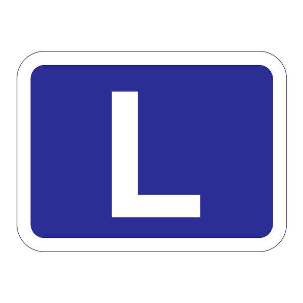 画像1: 送料無料・販促シール「L」40×29mm「1冊500枚」 (1)